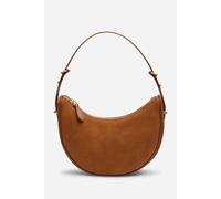 Where's That From Women's 'Pebble' Modern Half Moon Shoulder Bag in Tan Where's That From Tan One Size