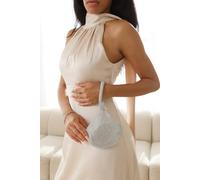 Where's That From Rosa Mini Chainmail Pouch Bag in Silver - STANDARD - SILVER