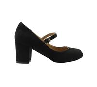 Where's That From Womens/Ladies Araceli Suede Block Heel Mar WM124