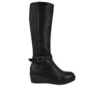 Where's That From Womens/Ladies Ayleen Wedge Knee-High Boots WM291