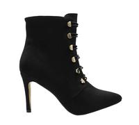 Where's That From Womens/Ladies Blythe Faux Suede Pointed Bu8 UK Black WM352