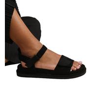 Where's That From Womens/Ladies Corfu Suede Multi Strap Touch Fastening WM421