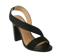 Where's That From Womens/Ladies Crossover Strap Block Heel / N/A N/A GT8802