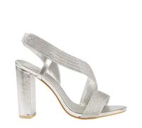 Where's That From Womens/Ladies Crossover Strap Block Heel / N/A N/A GT8802