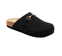 Where's That From Womens/Ladies Dublin Faux Leather Open Back Loafers WM501