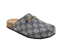 Where's That From Womens/Ladies Dublin Faux Leather Open Back Loafers WM501