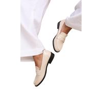 Where's That From Womens/Ladies Houston Patent Leather Slip-on Wide WM458