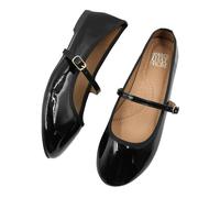 Where's That From Womens/Ladies Josie Straps Wide Ballerina Flats WM141