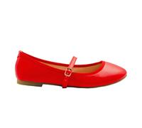Where's That From Womens/Ladies Josie Straps Wide Ballerina Flats WM141