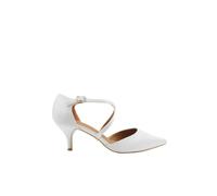 Where's That From Womens/Ladies Kennedi Crossover Strap Kitten Heel Shoes WM109