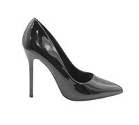 Where's That From Womens/Ladies Kyra Patent Faux Leather Wide High WM401