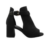 Where's That From Womens/Ladies Lisa Suede Open Toe Wide Blo WM233