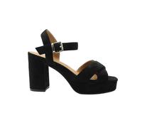 Where's That From Womens/Ladies Marcia Suede Strappy Wide Platform Block WM410