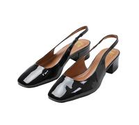 Where's That From Womens/Ladies Michigan Patent Leather Slin WM549