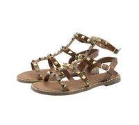 Where's That From Womens/Ladies Natalia Studded PU Gladiator Sandals WM355