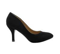 Where's That From Womens/Ladies Suede Pointed Mid High Heel WM262