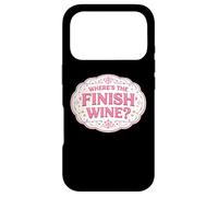 Where's The Finish Wine Lover Runner Running Race Joke Quote Case for iPhone 17 Pro