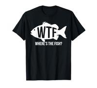Where's The Fish Womens Mens Fish Whisperer Funny Fishing T-Shirt