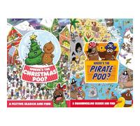 Where's the Poo Collection: 2-Book Set by Alex Hunter (Where's the Christmas Poo?, Where's the Pirate Poo?) - Paperback