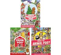Where's the Poo Collection: 3-Book Set by Alex Hunter (Where's the Christmas Poo?, Where's the Farm Poo?, Where's the Animal Poo?) - Paperback