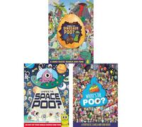 Where's the Poo Collection: 3-Book Set by Alex Hunter (Where's the Dinosaur Poo?, Where's the Space Poo?, Where's the Poo?) - Paperback