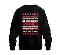 Wheres The Tylenol Christmas Ugly Sweater Beautiful Gift Griswold Unisex Sweatshirt Pullover, black, L