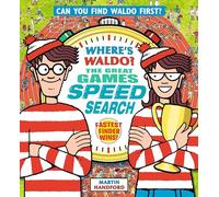 Where's Waldo? the Great Games Speed Search: (A Hidden Object Activity Book That Lays Flat for Head-To-Head Competition with Friends & Family - A Perfect Search & Find Puzzle Gift for All Ages)