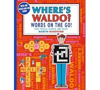 Where's Waldo? Words on the Go!: Play, Puzzle, Search and Solve (a Hidden Object Activity Book with Crossword Puzzles, Word Search, and Search & Find Games - A Perfect Gift for All Ages)
