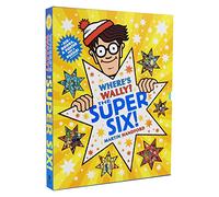 Where's Wally? 6 Books Collection Set(Where's Wally?, Where's Wally Now?, The Fantastic Journey, In Hollywood, The Wonder Book, The Great Picture Hunt!)