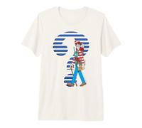 Where's Wally Adventurer Design Inspired Premium T-Shirt