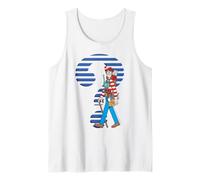 Where's Wally Adventurer Design Inspired Tank Top