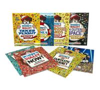 Where's Wally Amazing Adventures and Activities 8 Books Bag Collection Set