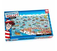 Paul Lamond Where's Wally At sea Puzzle (250-Piece), Blue