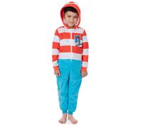 Where's Wally Boys Multicoloured Wally Onesie - 5-6 Years