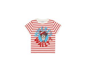 Where's Wally Boy's T-Shirt in Red | Size: 4-5 Years Where's Wally Red 4-5 Years