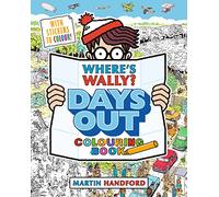 Where's Wally? Days Out: Colouring Book