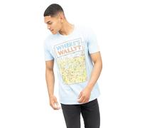 Wheres Wally Men's Beach T-Shirt, Blue, Large