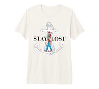 Where's Wally Stay Lost Nautical Anchor Premium T-Shirt
