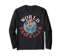 Where's Wally World Traveller Adventure Long Sleeve T-Shirt