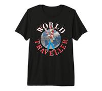 Where's Wally World Traveller Adventure Premium T-Shirt