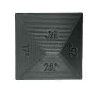 Whetstone - 3D Printing 1.96 x 1.96 x 1.18 Inch 10 g | Multi-Angle Whetstone, Kitchen Sharpener | Food Preparation, Home, Restaurant, Picnic, Butcher, Daily Life, Camping, Travel, Hotel