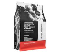 Whey Isolate Protein Powder Shake with Lions Mane & Cordyceps | 25g Protein + 8000mg Mushrooms | Nootropic Protein Powder for Focus, Energy & Recovery | 45 Servings | Sugar Free Rich Chocolate