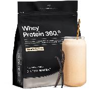 Protein Works - Whey Protein 360 | Premium Whey Shake | Whey Protein Powder Blend | No Added Sugar Protein Shake | 40 Servings | French Vanilla | 1.2kg