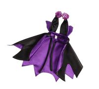 WHFCBJBW Halloween Dog Costume Cloak Devil Horn Hat Popular Pet Cosplay Cloak Dog Party Roleplaying Accessory Pet Festival Costume