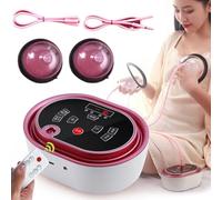 WhFKLca Electric Breast Chest Massager, Electric Chest Enlargement Massager with Four Shaping Modes, Anti-Sagging Firming Breast and Enlarge Women Udder, for Home Breast Care Bcup