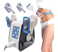 WhFKLca Professional Cryolipolysis Machine, 360° Cryo Freezing Cavitation Machine,Cryolipolysis Fat Freezer for Body Shaping with 3 Handles, Anti-Cellulite Lipolysis, Slimming, Fat Freezing