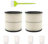 WHI-GN Vacuum Cartridge Filter Replacement, 2 Pack, Compatible with Craftsman 17884, 17920, 17921, 17922, 17923, 17929, 17935, 17937 Filters