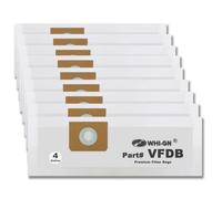 WHI-GN VFDB Replacement Filter Bags, compatible with Vacmaster 4 Gallon Wet/Dry Vacuums VF408 VF410P (9 Pack)