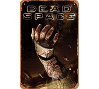 Whiasegry Dead Space Game Poster Tin Sign Vintage Wall Art Decoration Metal Poster 8x12 inch