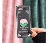 Which - Are You Spinning Enamel Badge - Playful Alloy Pin